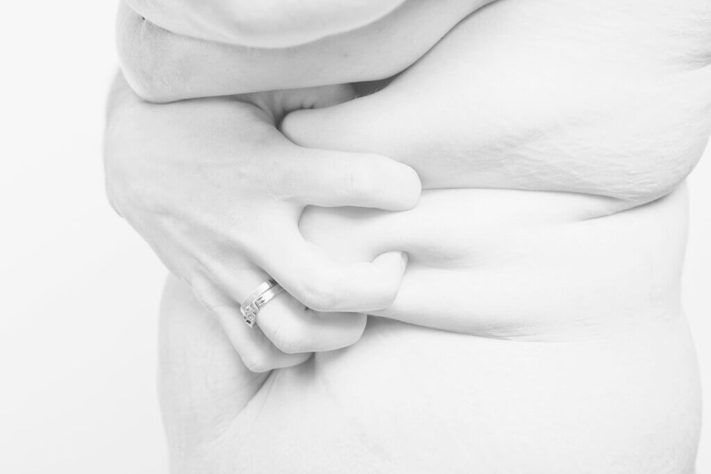 woman's tummy